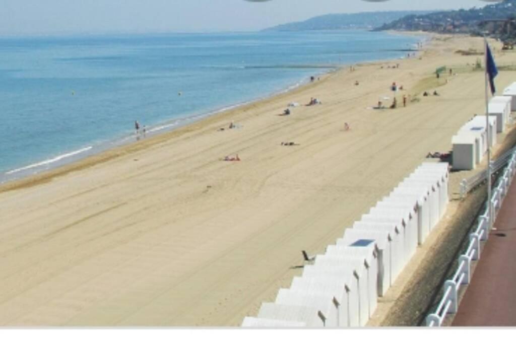 T2 Cosy/Balcon Sud Ouest/300M-Mer/Villers Sur Mer Exteriör bild