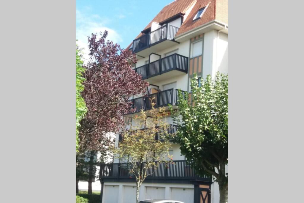 T2 Cosy/Balcon Sud Ouest/300M-Mer/Villers Sur Mer Exteriör bild